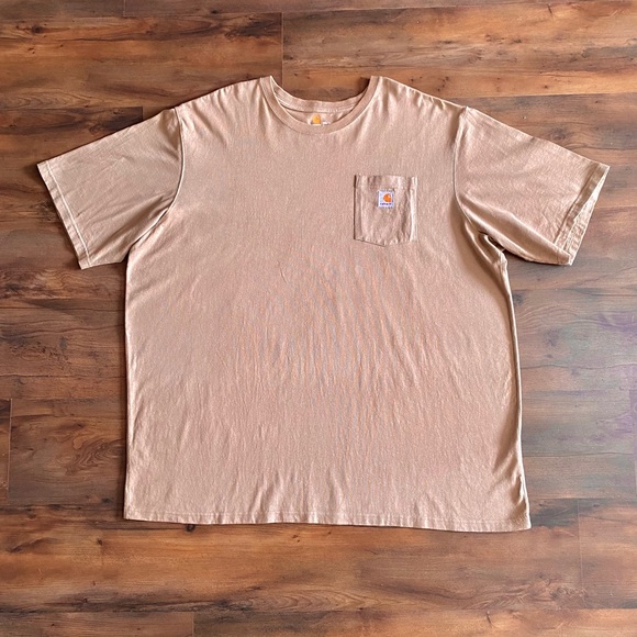 Carhartt Other - Carhartt Tan Unisex Logo Tee Size 3XL